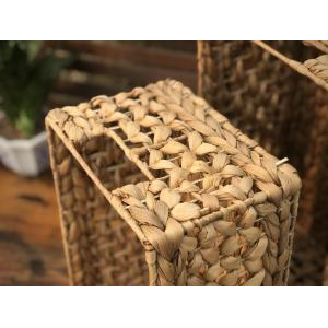 Khay Lục Bình Mẫu Bông Có Quai Cầm - Size S [33x22x15cm]